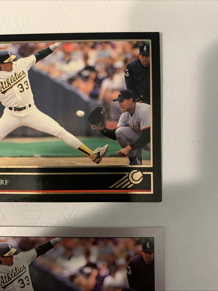 1992 Leaf - Jose Canseco #267 Quantity 3 - 1 Gold  Oakland Athletics - Image 3 of 4
