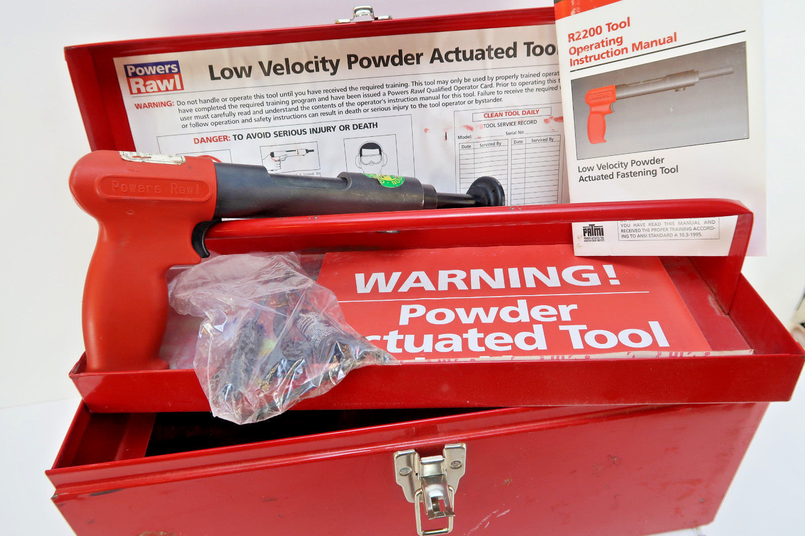 Powers Rawl R2200 Professional .22 Low Velocity Powder Actuated