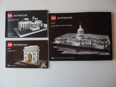 Riesen Konvolut Lego Architecture Anleitungen