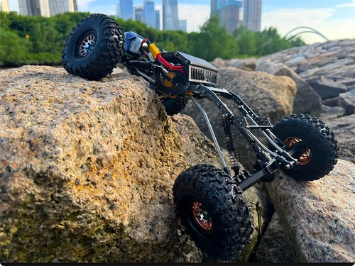 Rhino RC W1 Chassis 317mm 1/10 Shafty Craler Rig RC Full Kit MIT Achsen Getriebe - Bild 15 von 21