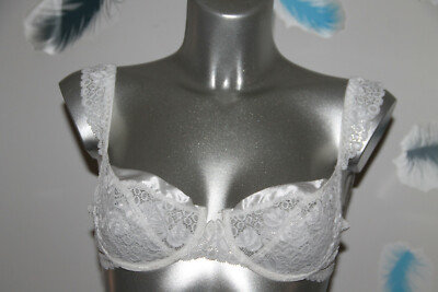 Weißer BH Barbara Paris Größe 85C FR 32C US 70C EU Neu Mit Etikett