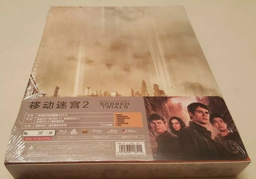The Maze Runner 2 The Scorch Trials Embossed STEELBOOK (Blu-ray Blufans, China) - Picture 2 of 6