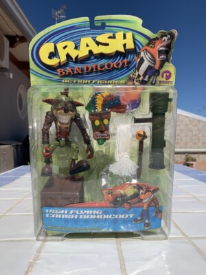 Crash Bandicoot ReSaurus High Flying Crash Bandicoot Actionfigur Serie 2 1999