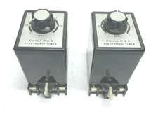 LOT OF 2 KRONOS R3S ELECTRONIC TIMER MODULE, 115VAC