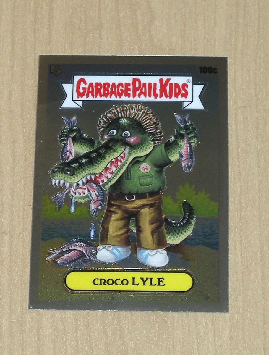 2020 Topps Garbage Pail Kids GPK CHROME OS3 C variant Croco LYLE