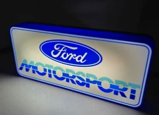 Ford Motorsport Racing Light  Slot car sign