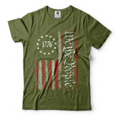 We The People 1776 - Camisetas Para Mujer, 4 De Julio, Playera Con