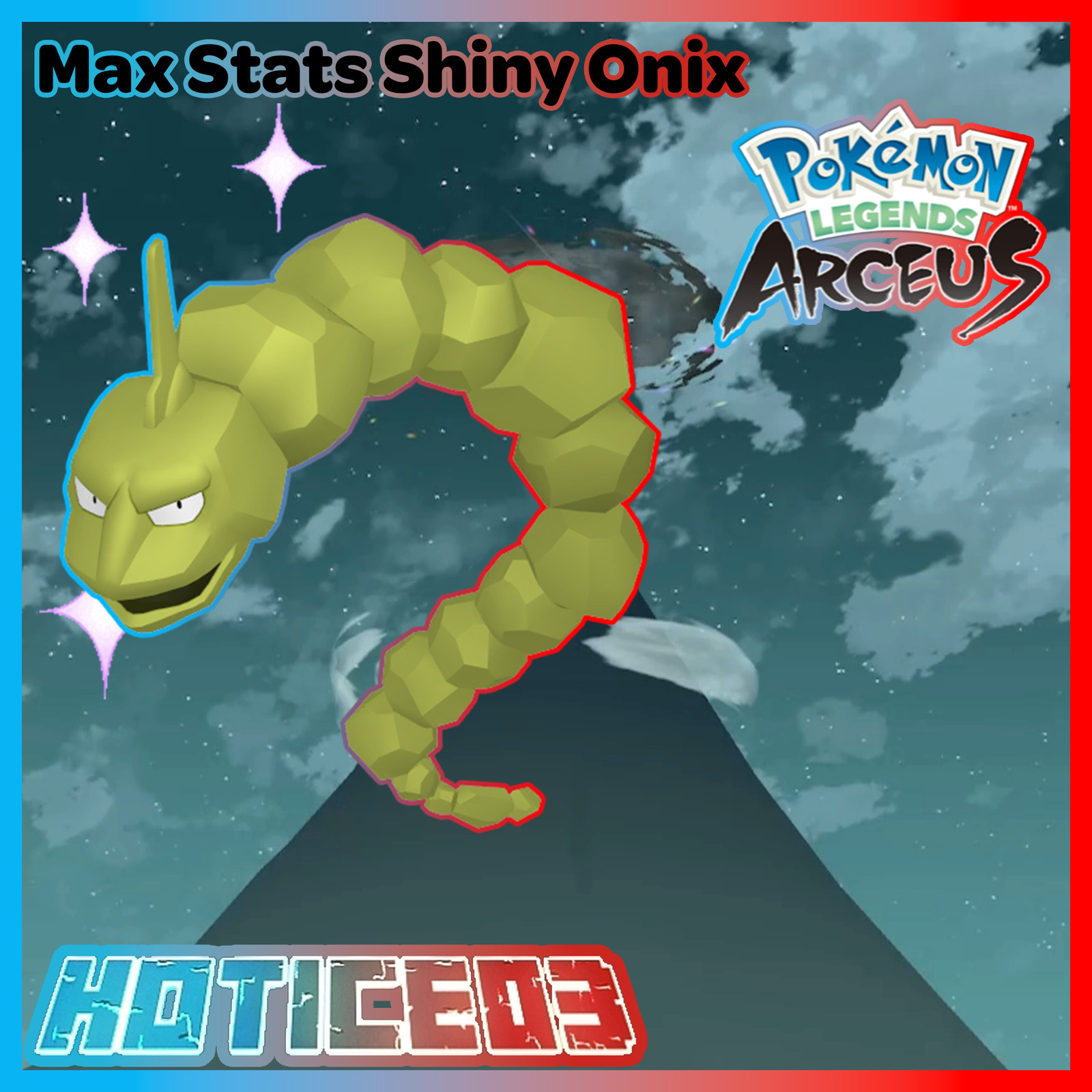 Pokemon Legends: Arceus Shiny Onix Max Stats