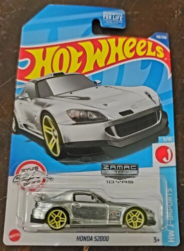 Hot Wheels 2022 Honda S2000 ZAMAC HW J-Imports #3/10 (Lote de 10) *NUEVO* - Imagen 4 de 5