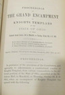 1843 - 1863  Knights Templar Book Grand Commandery State of OHIO Very Rare — photo 9