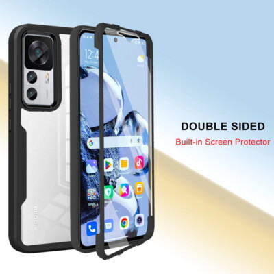 360 Full Body Case For Xiaomi Redmi K40/K40 Pro Note 10 12T Shockproof Cove