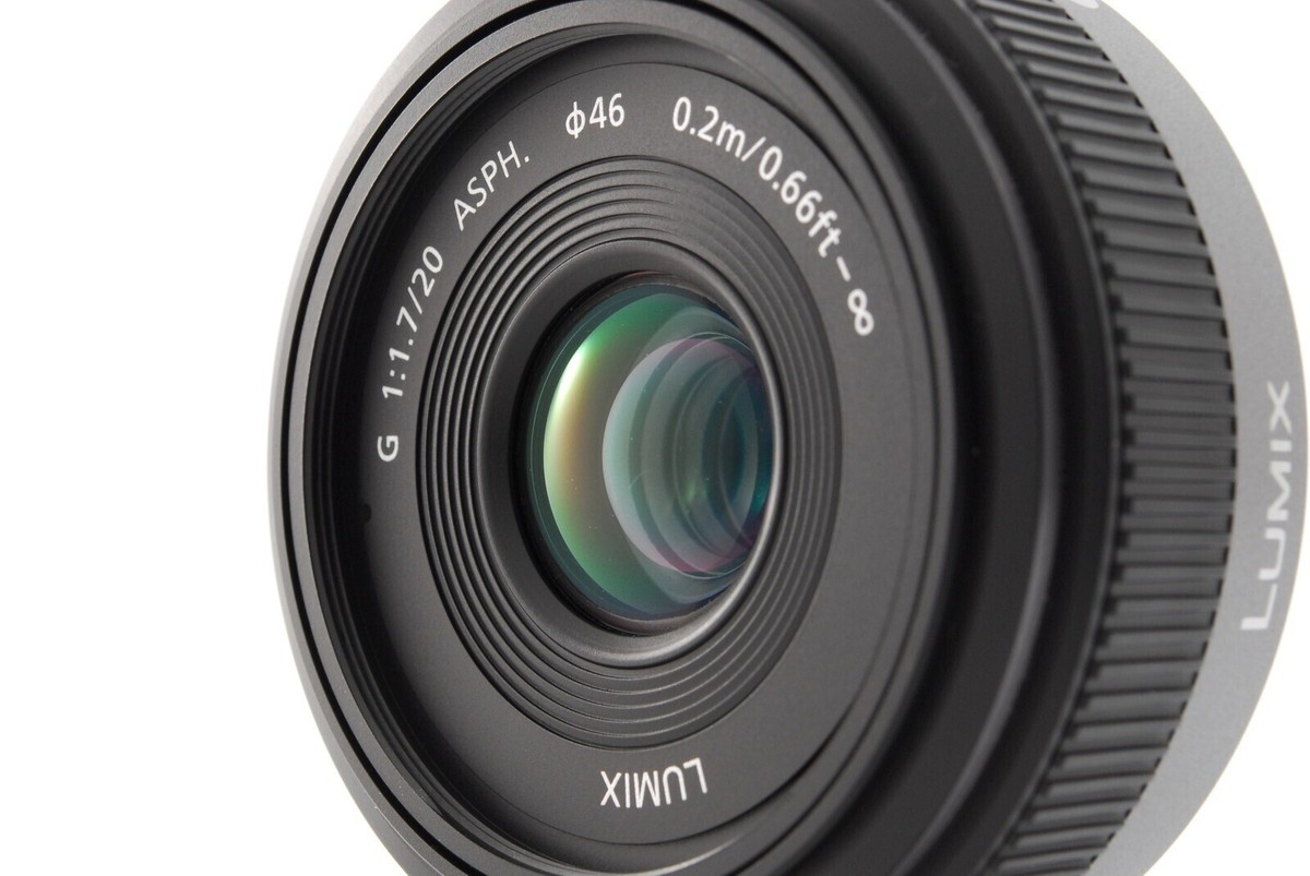 ■美品　Panasonic　LUMIX G 20mm f1.7 H-H020 Panasonic LUMIX G Series 20mm F1.7 Lens - H-H020AK