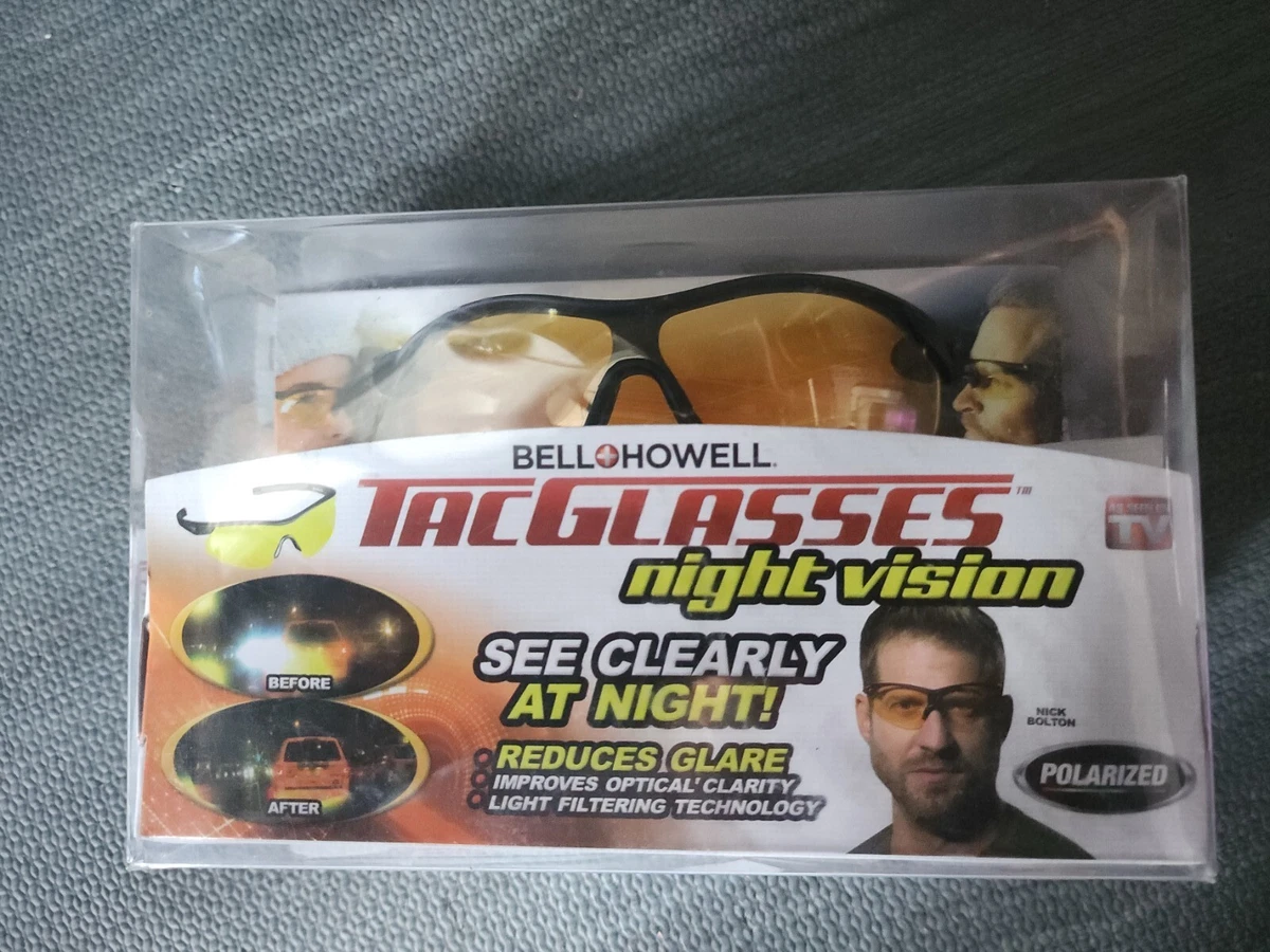 Verres Tac pour lunettes de vision nocturne Bell & Howell, comme à