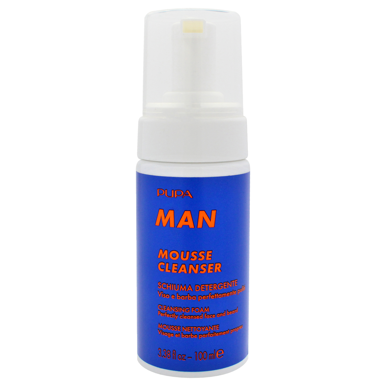 Mousse Cleanser Foam by Pupa Milano for Men - 3.38 oz Foam-image