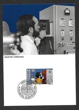LIECHTENSTEIN 1984 MAXIMUM CARD #795, INDUSTRIES & OCCUPATIONS !! C61
