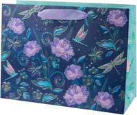 Goldbuch Geschenktasche Nature's Melody Blue 18X10 Cm