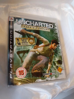 Uncharted Drakes Fortune PS3 New Sealed UK PAL Version Game Sony PlayStation 3