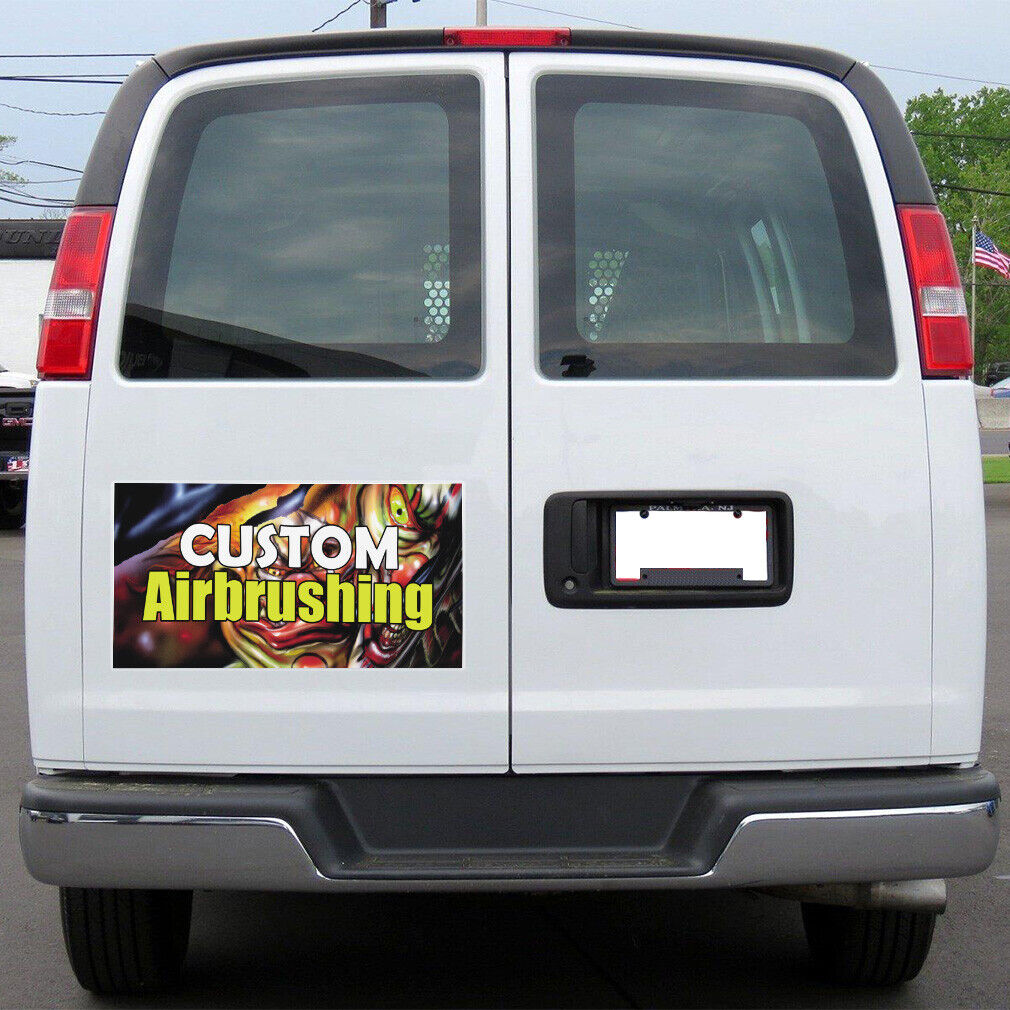 Large Custom Vehicle Magnets  Custom Car Magnet Signs - Alex Air Brush