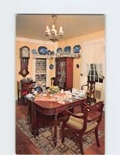 Postcard Dining Room Birthplace of John Howard Payne East Hampton Long Island NY