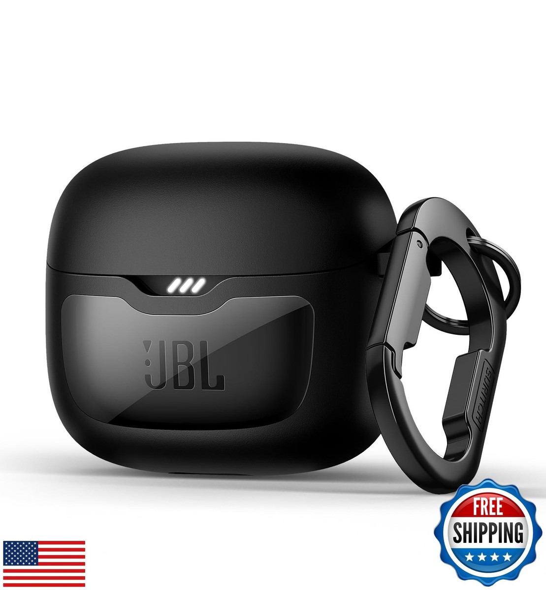 SURITCH Magnetic Bumper Case Compatible with JBL Tune Flex Earbuds