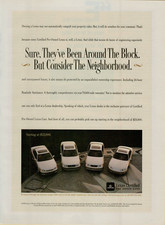 1996 Lexus Pre-owned Vehicles Been Around the Block Car Photo Vintage Print Ad