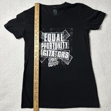 WWE Riott Squad Small Black Shirt Equal Opportunity Agitators Liv Morgan