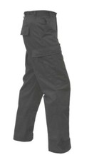 New No Tags Black Tactical 6-Pocket Military Med Cargo Fatigue Pants Rothco 7971