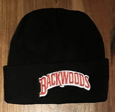 Exclusive “Backwoods” Embroidered Skully Cap, OSFM, NWT “Backwoods” Beanie Hat