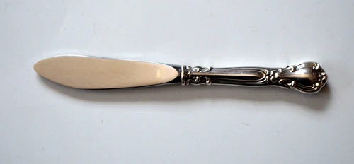 Gorham Chantilly Sterling Silver Butter Spreader/Knife - 6 1/2" - No Monogram