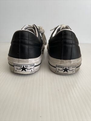 靴 CONVERSE STAR & BARS LEATHER CONVERSE】STAR&BARS US LEATHER (black) | 101 clothing store