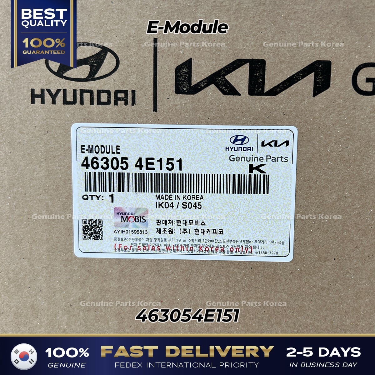 ⭐Genuine⭐ E-Module 463054E151 for Hyundai Equus Genesis Kia K900
