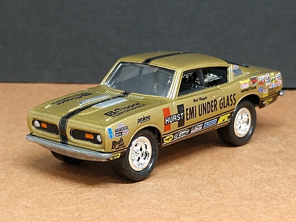 Hurst Hemi Under Glass Barracuda 1/64 Scale Limited Edition NHRA