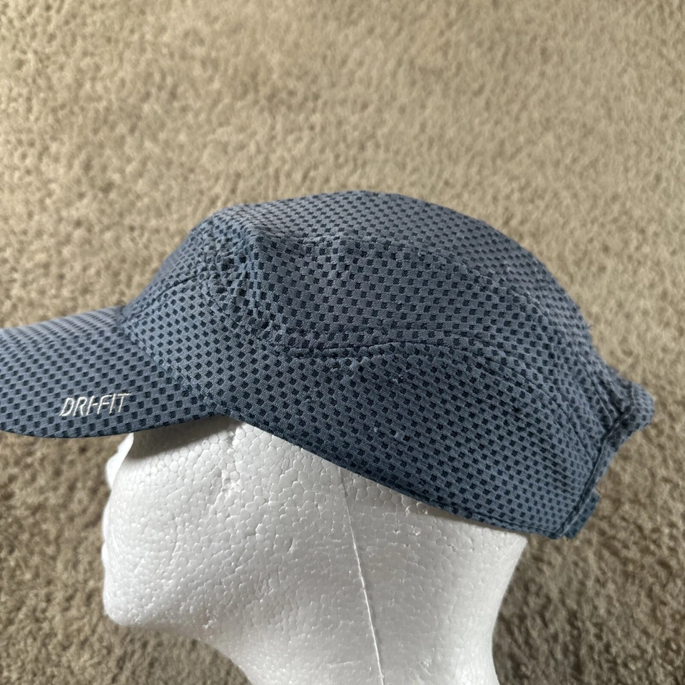 De Colección NIKE Tailwind Gorra Hombres Gris Azul Correa 7 Paneles Campamento Dri-Fit Logo Y2K Foto 2 de 4