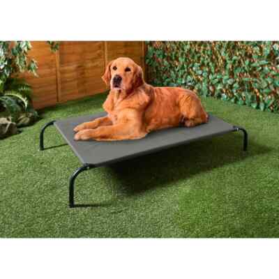 Barkhaus Raised Dog Bed Keep Pet Cool And Comfortable For Indoor
