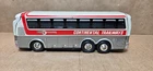 Vintage Continental Trailways Silver Eagle Tin Litho Bus *Missing One Hub Cap*