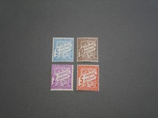 ANDORRE SERIE TIMBRES TAXES N°17 A 20 NEUFS. BONNE COTE