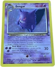Gengar 5/62 Holo Fossil 1999 Vintage Pokemon Card RARE WOTC MP HP