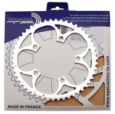 Specialites TA Zypher Outer Chainring 50T 110 BCD 10/9s 5 Bolt Polished NOS NEW