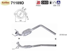 ✅ Katalysator für Mercedes V-Klasse/Vito, 2.2 CDI, 60/75/90kW, Euro 3