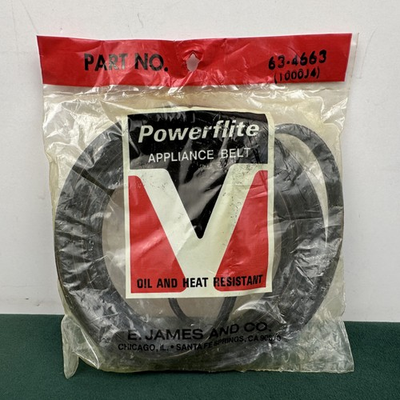 #ad Powerflite 63 4663 Appliance Belt Drive V Belt Washer Dryer Part Oil Heat $19.99