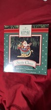 1992 Santa Clause Ornament - Fifth Of Five In His Reindeer - Hallmark Keepsake