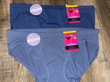 Maidenform 2-Pair Womens Bikini Underwear Nylon Blend Barely There A  M/6