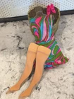 Vintage Barbie # 1822 Swirly Que Dress Near Excellent