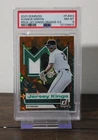 2025 Donruss Konnor Griffin Pro Jersey Kings Orange Ice PSA 8 Pirates Prospect