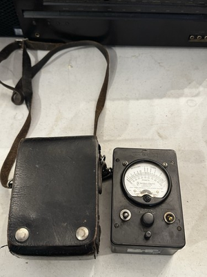 #ad Vintage NORTHERN ELECTRIC NS8455L2 Ohm Tester With Case C $25.00