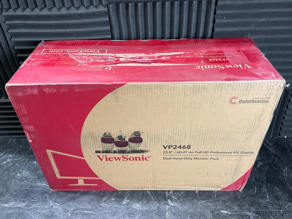 Viewsonic ColorPro 23.8" LED LCD Monitor DUAL PACK 1080p VP2468_H2 🇺🇸 - Image 3 of 4