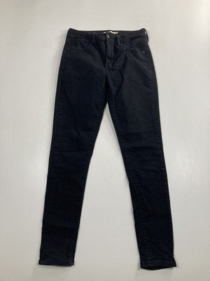 LEVI S 721 HIGH RISE SKINNY Jeans - W28 L32 - Schwarz - Top Zustand - Damen