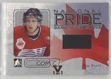 2006-07 ITG Heroes and Prospects Silver Vault Gold 1/1 Tom Pyatt #NP-05 1u4