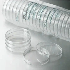 Fisherbrand Petri Dishes, 100mm x 15mm, Sleeve of 25, FB0875712