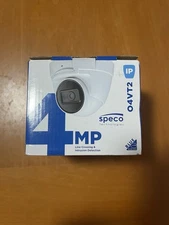 Speco O4VT2 4MP Network PoE Turret IP Outdoor Camera 2.8MM NDAA TAA Compliant